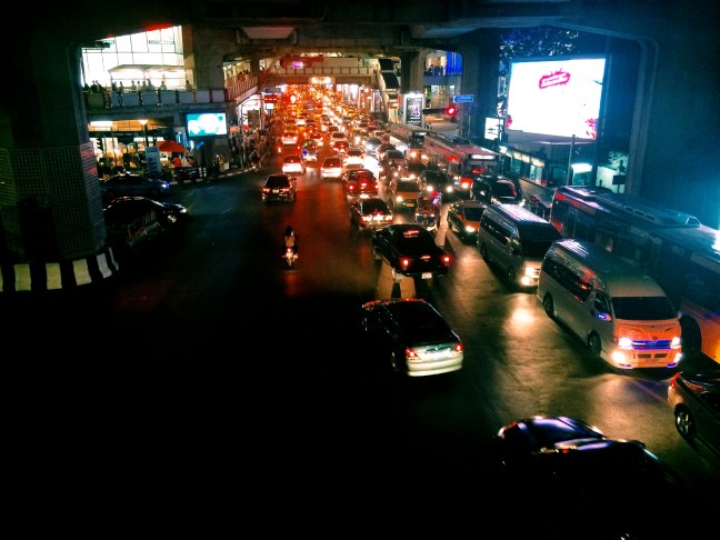 Sathorn at Night 