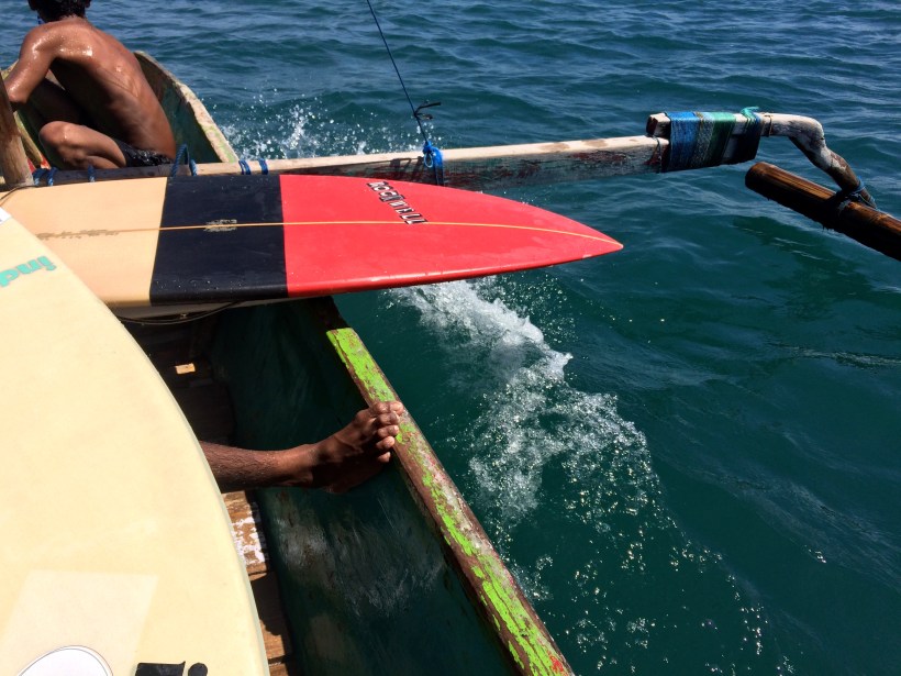 En route to Inside Gerupuk (aka Bumbang Bay) to surf 