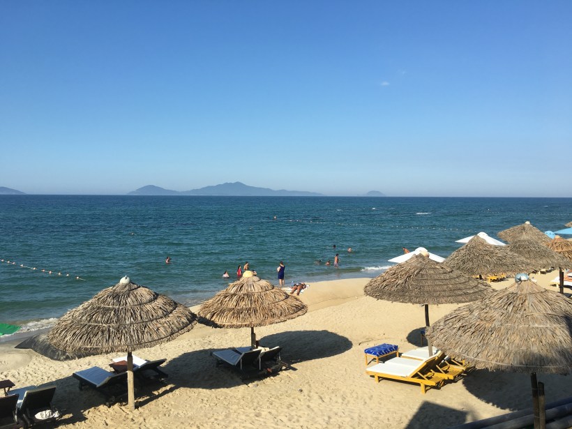 Beach day in Hoi An, a city where I didn't lose anything, thank god. 