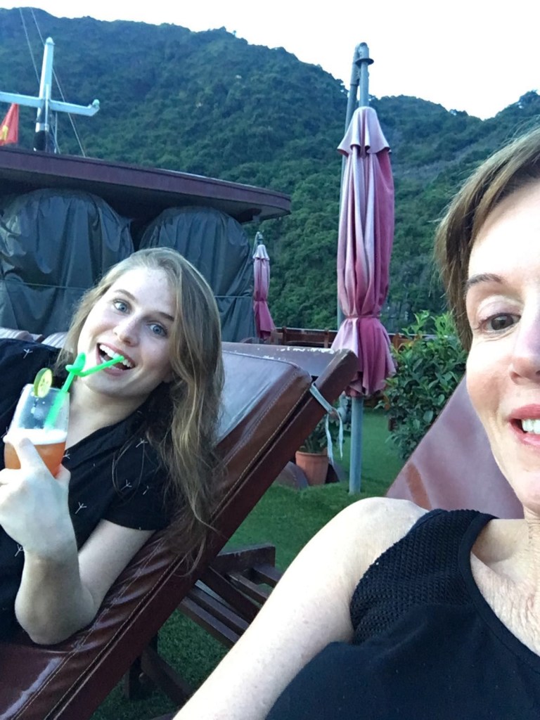 Mai Tai with a view.